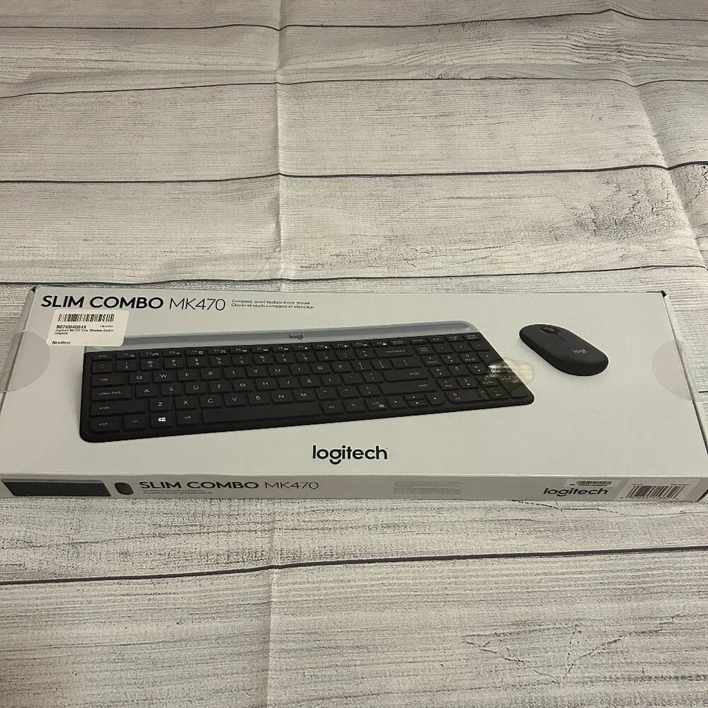 Logitech MK470 Slim Wireless Keyboard and Mouse Combo